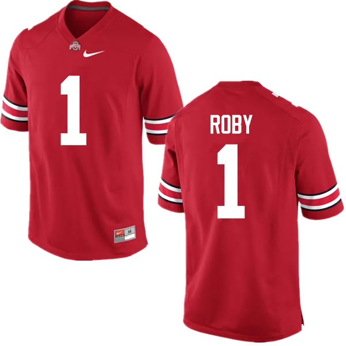 Bradley Roby Ohio State Buckeyes Men's NCAA #1 Nike Red College Stitched Football Jersey LIP8256IN